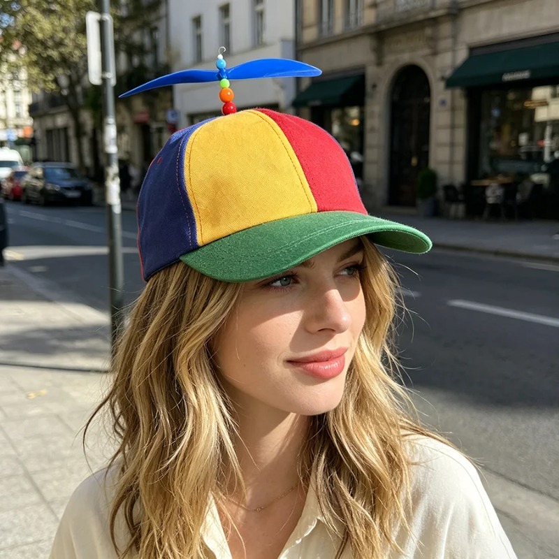 Funny Multicolor Propeller Hat - đánh giá và giá Flamethrower Cosplay Prop