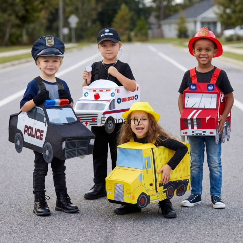 Kids Funny Fire Engine Ambulan - đánh giá và giá Cosplay Fire Prop