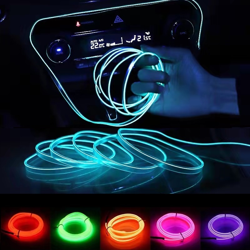10M/1M/3M/5M Neon Đèn LED Nội  - đánh giá và giá Led El Wire