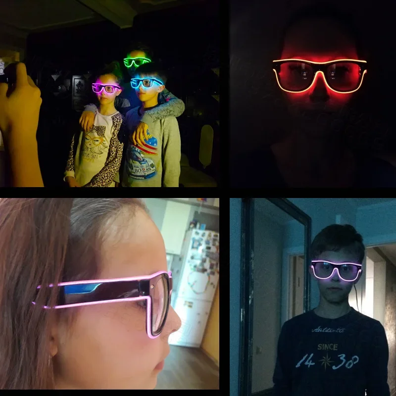 Flashing Glasses EL Wire LED G - đánh giá và giá Led El Wire