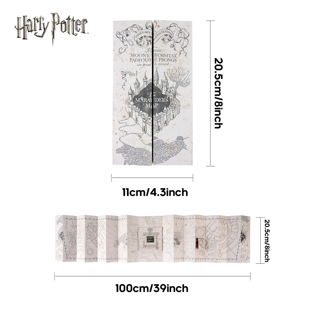 1PC Map Of The Marauder's Scho - đánh giá và giá Prop De Cosplay