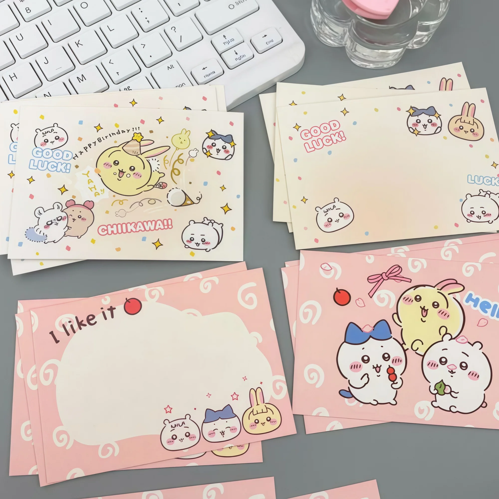 20Pcs/Set Chiikawa Greeting Ca - đánh giá và giá Cosplay Fire Prop